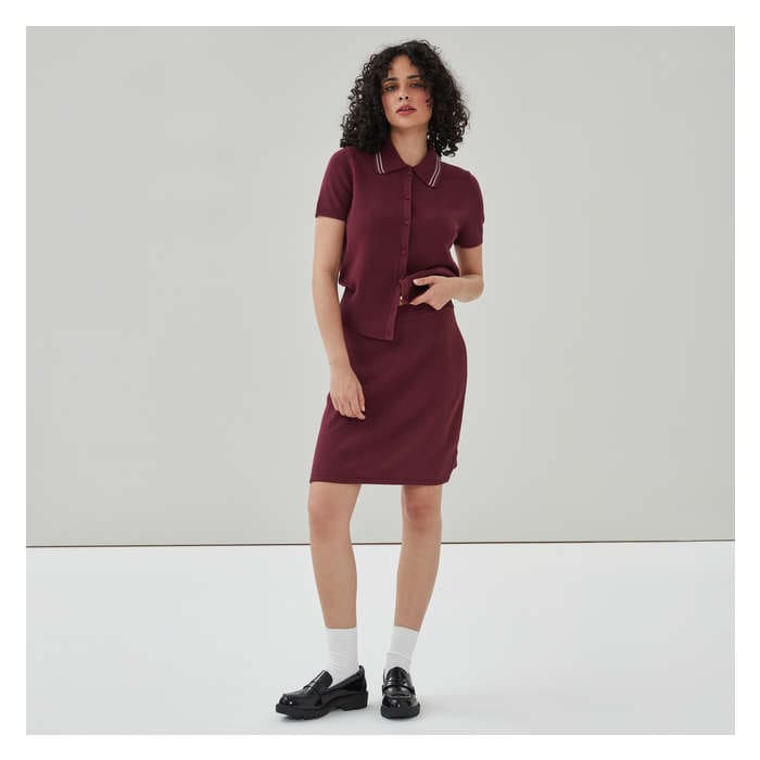 Women's Sweater Mini Skirt